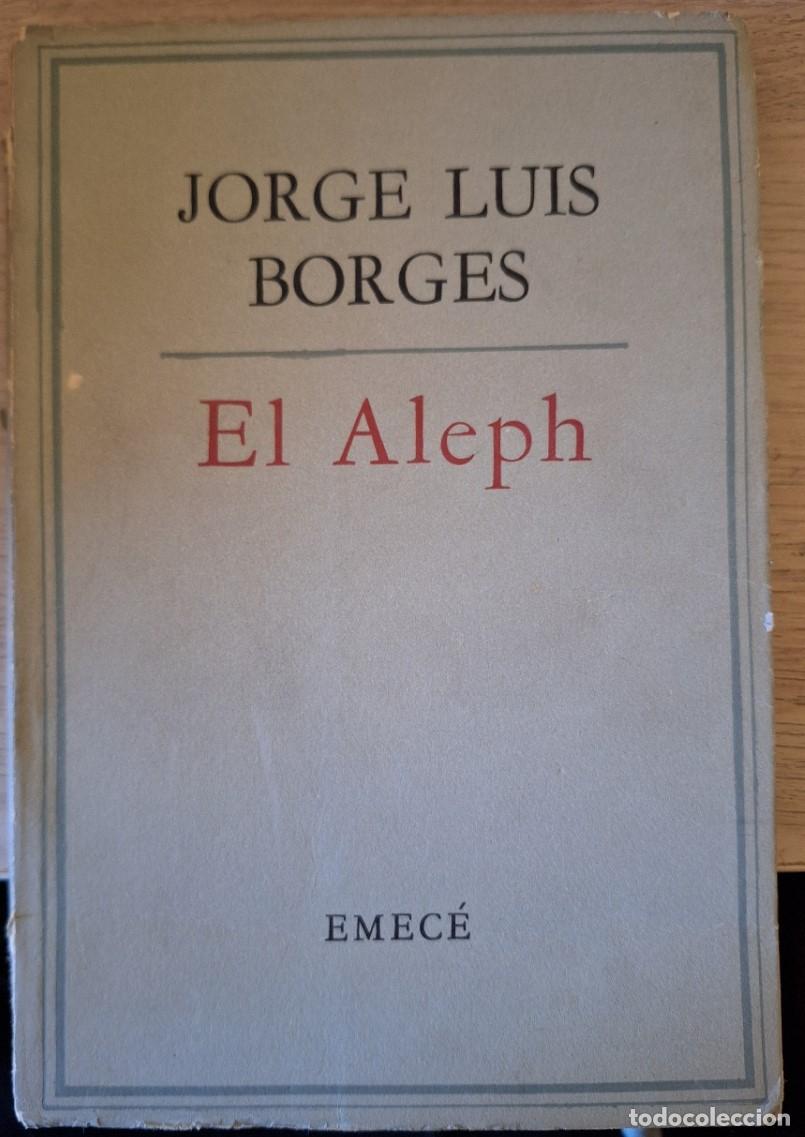 Libros de segunda mano: EL ALEPH. - BORGES, Jorge Luis. - Foto 1