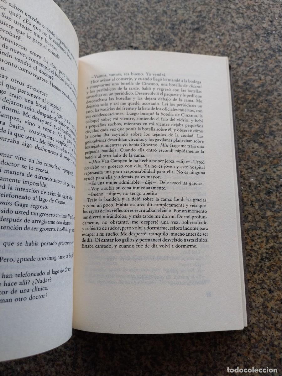 Libros de segunda mano: ADIOS A LAS ARMAS -- HEMINGWAY -- ORBIS -- - Foto 2