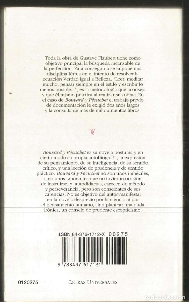 Libros de segunda mano: GUSTAVE FLAUBERT. BOUVARD Y PECUCHET. CATEDRA - Foto 2