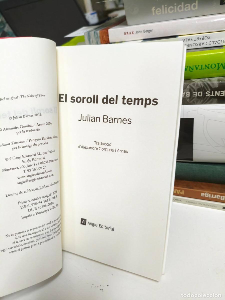 Libros de segunda mano: Julian Barnes, El soroll del temps - Foto 2