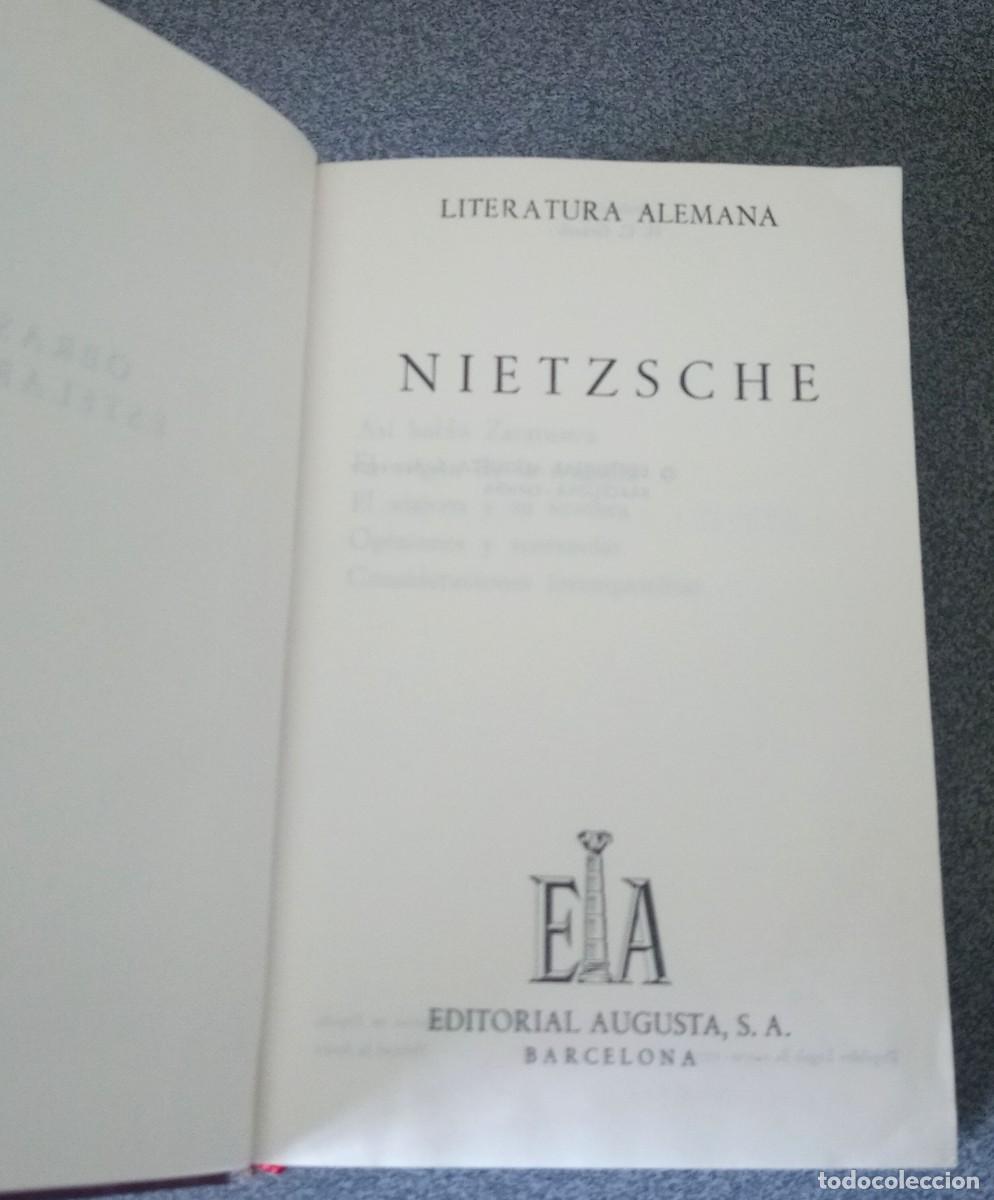 Libros de segunda mano: Nietzsche Obras Estelares - Foto 3