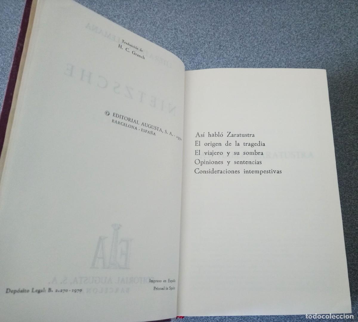Libros de segunda mano: Nietzsche Obras Estelares - Foto 4