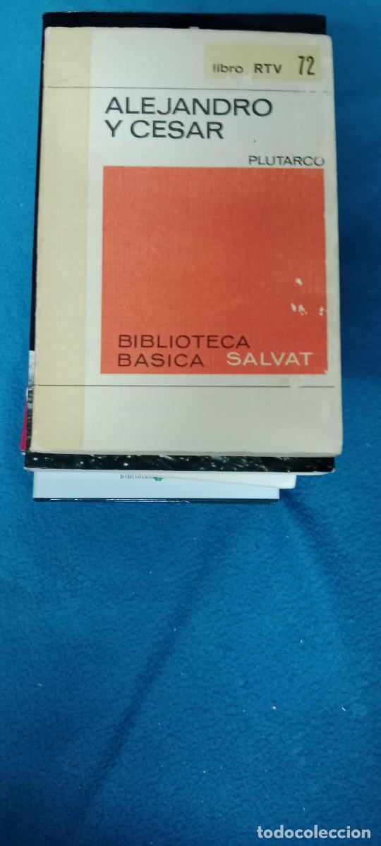 Libros de segunda mano: ALEJANDRO Y C&Eacute;SAR - PLUTARCO LIBRO GG-TS - Foto 1