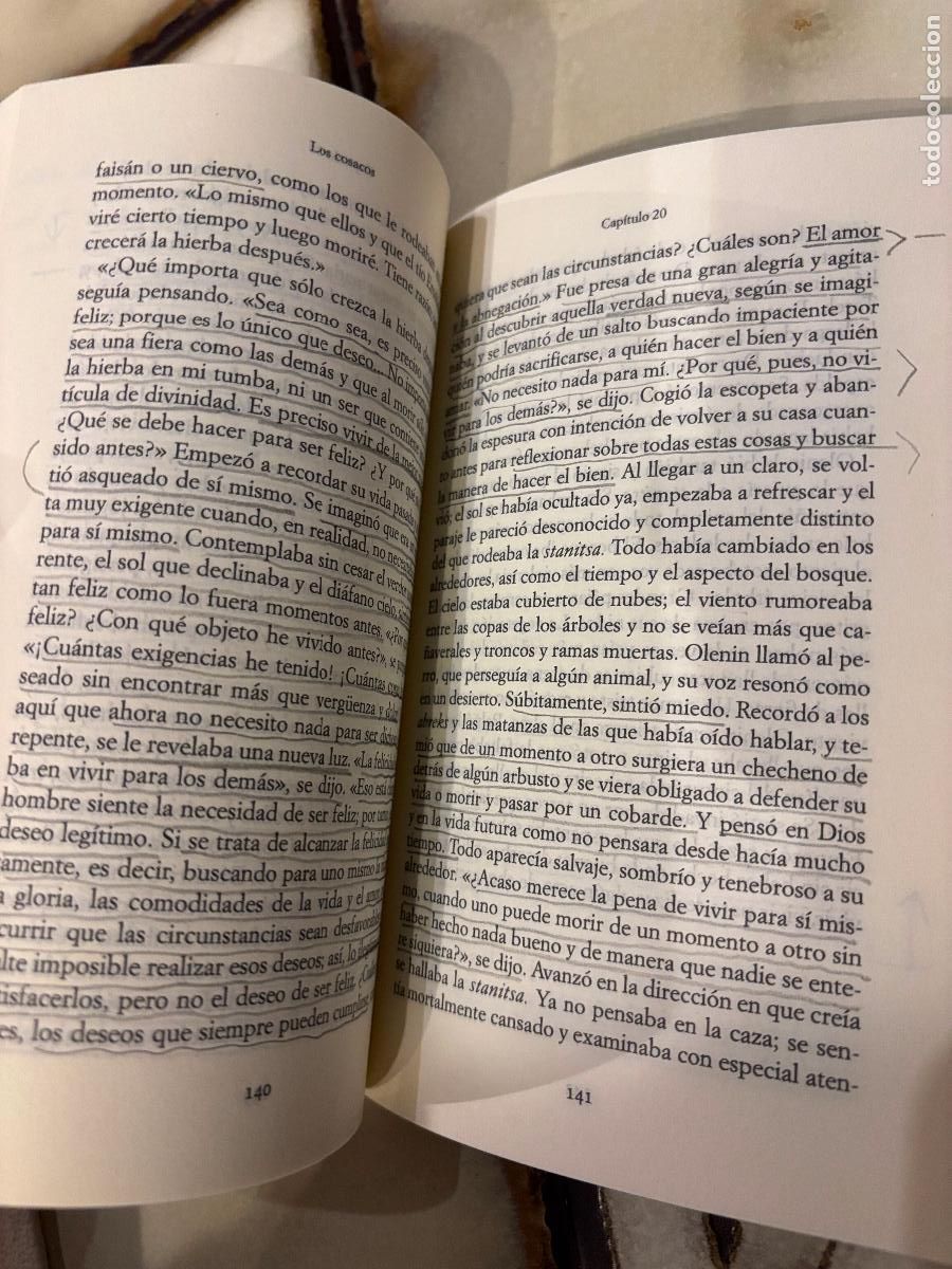 Libros de segunda mano: Los cosacos. Tolst&oacute;i. Alianza Editorial. - Foto 3