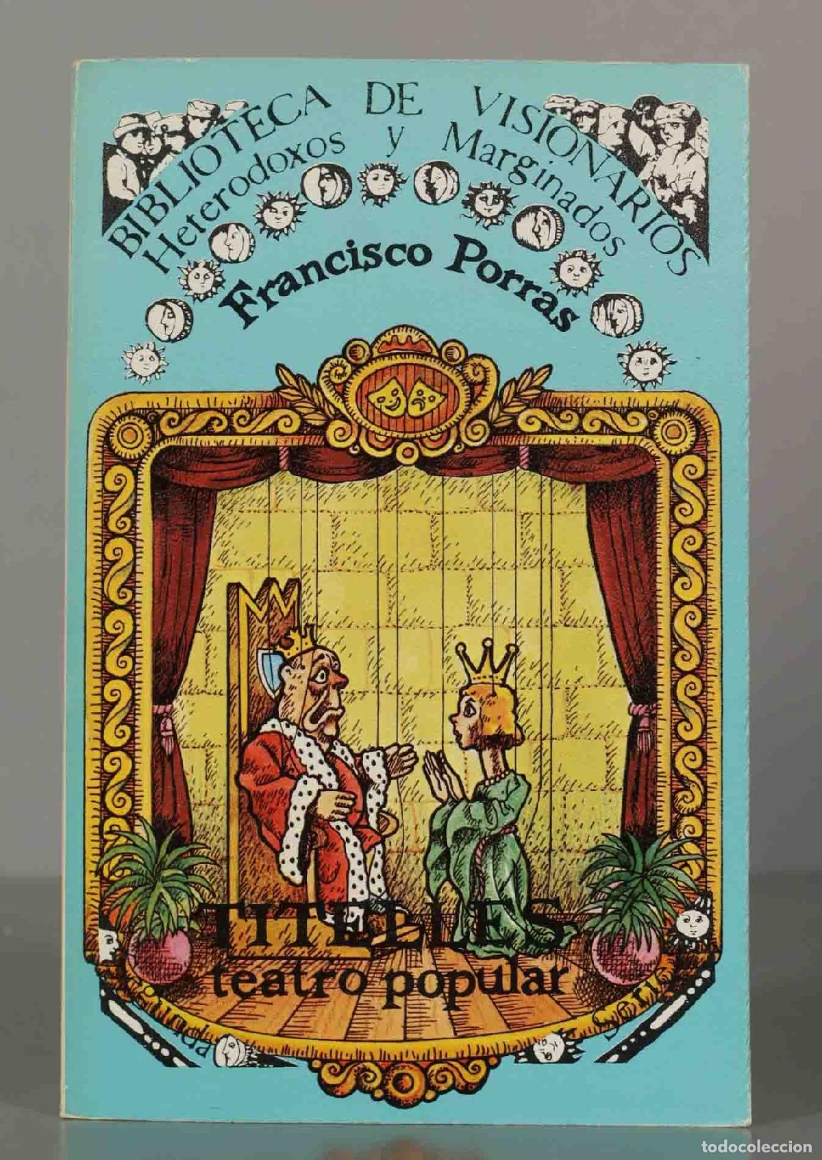 Livres d'occasion: Titelles. Teatro popular Francisco Porras