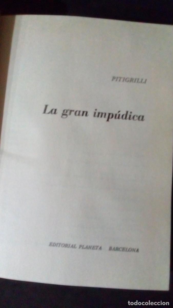 Libros de segunda mano: LA GRAN IMP&Uacute;DICA - PITIGRILLI - PLANETA 1975 - Foto 2