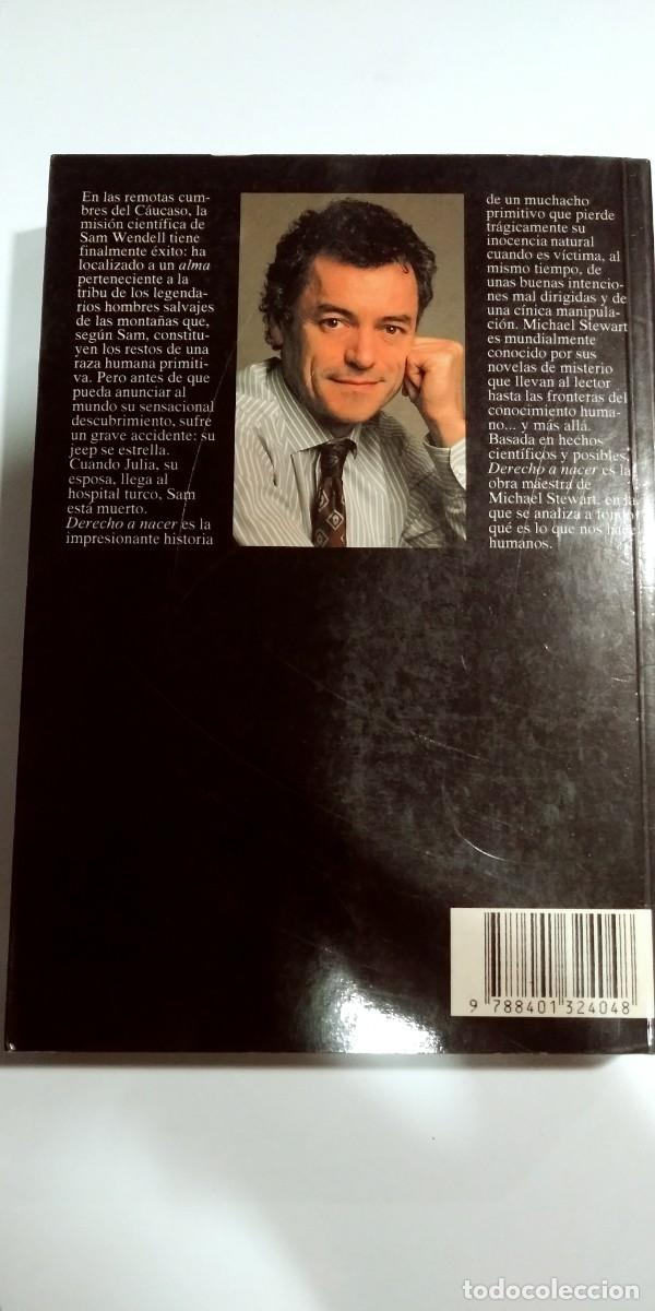 Libros de segunda mano: Derecho a nacer Michael Stewart - Foto 2