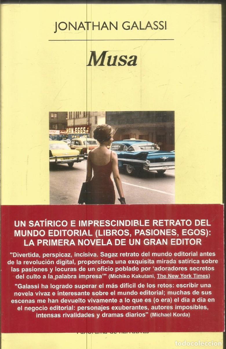 Libros de segunda mano: JONATHAN GALASSI. MUSA. ANAGRAMA. PRIMERA EDICION - Foto 1