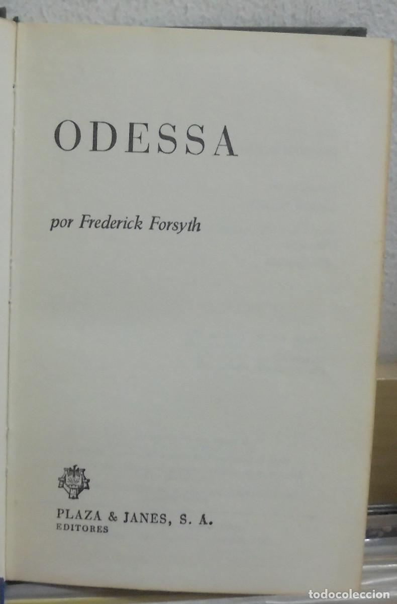 Libros de segunda mano: Odessa. Frederick Forsyth - Foto 2