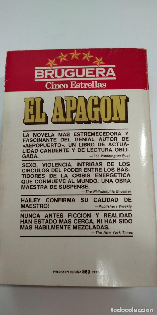 Libros de segunda mano: El apag&oacute;n Arthur Hailey - Foto 2