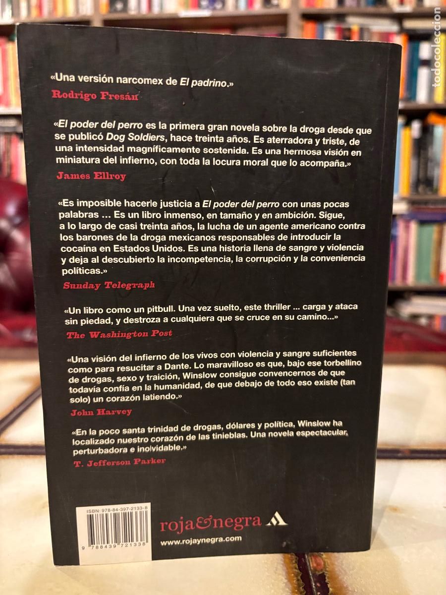 Libros de segunda mano: El poder del perro. Don Winslow. PEDIDO M&Iacute;NIMO 5&euro; - Foto 2