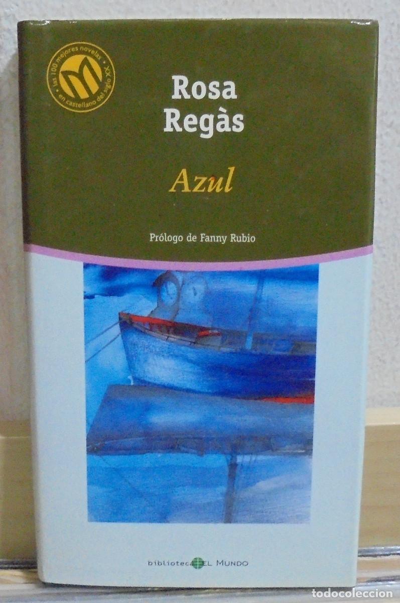 Libros de segunda mano: Azul. --- Rosa Regas - Foto 1