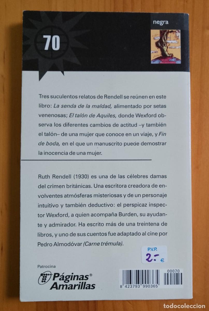 Libros de segunda mano: EL TAL&Oacute;N DE AQUILES - RUTH RENDELL - Foto 2