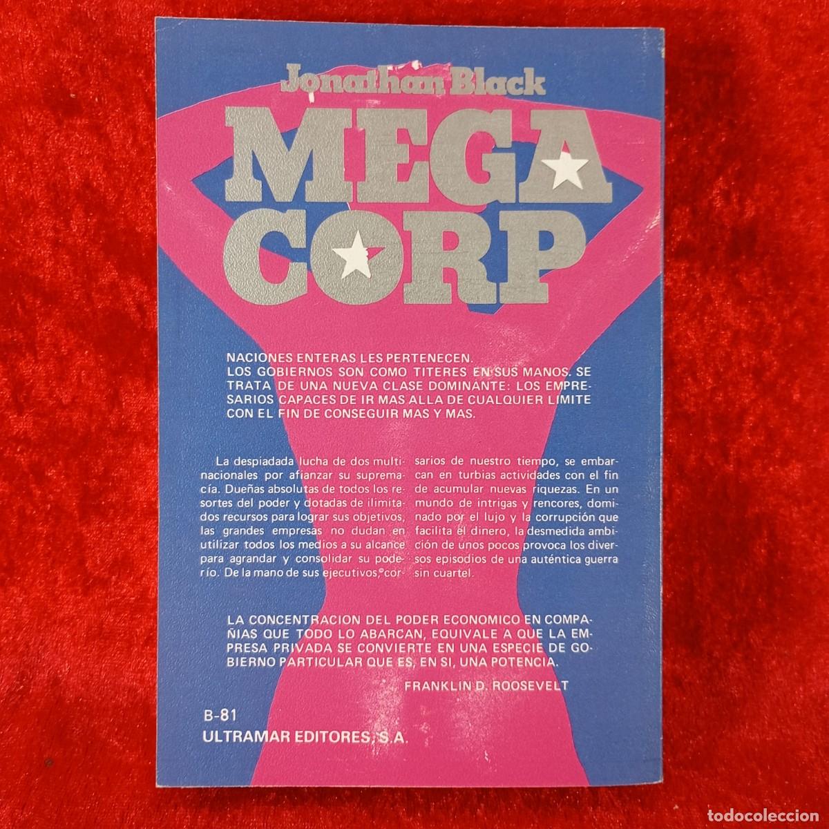 Libros de segunda mano: MEGA CORP - JONATHAN BLACK - GRANDES EXITOS BOLSILLO / 69 - Foto 2