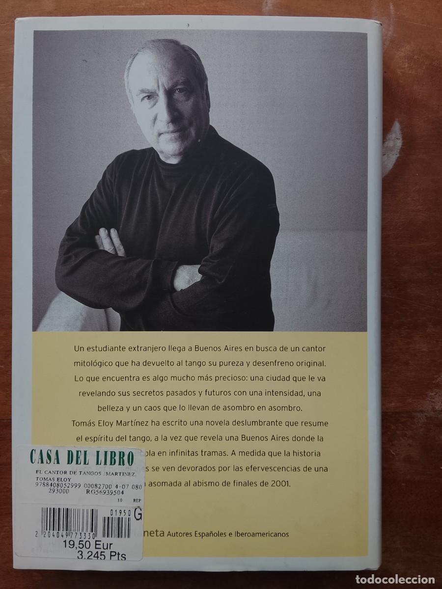 Libros de segunda mano: Tom&aacute;s Eloy Mart&iacute;nez. El cantor de tango - Foto 4