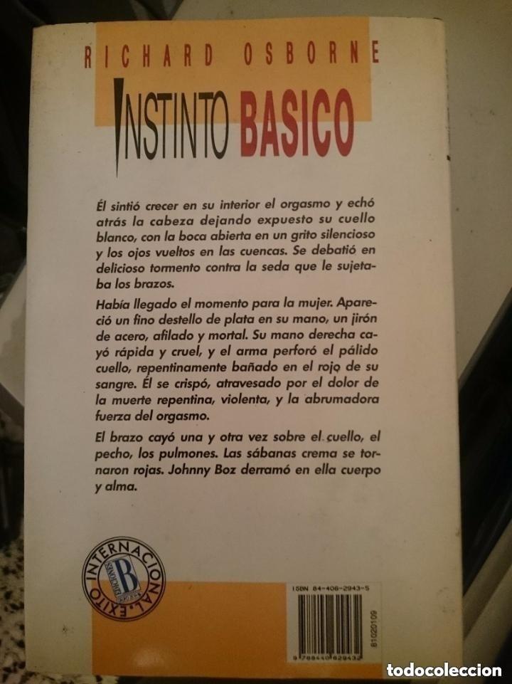 Libros de segunda mano: INSTINTO BASICO - RICHARD OSBORNE -- LIBRO - Foto 2