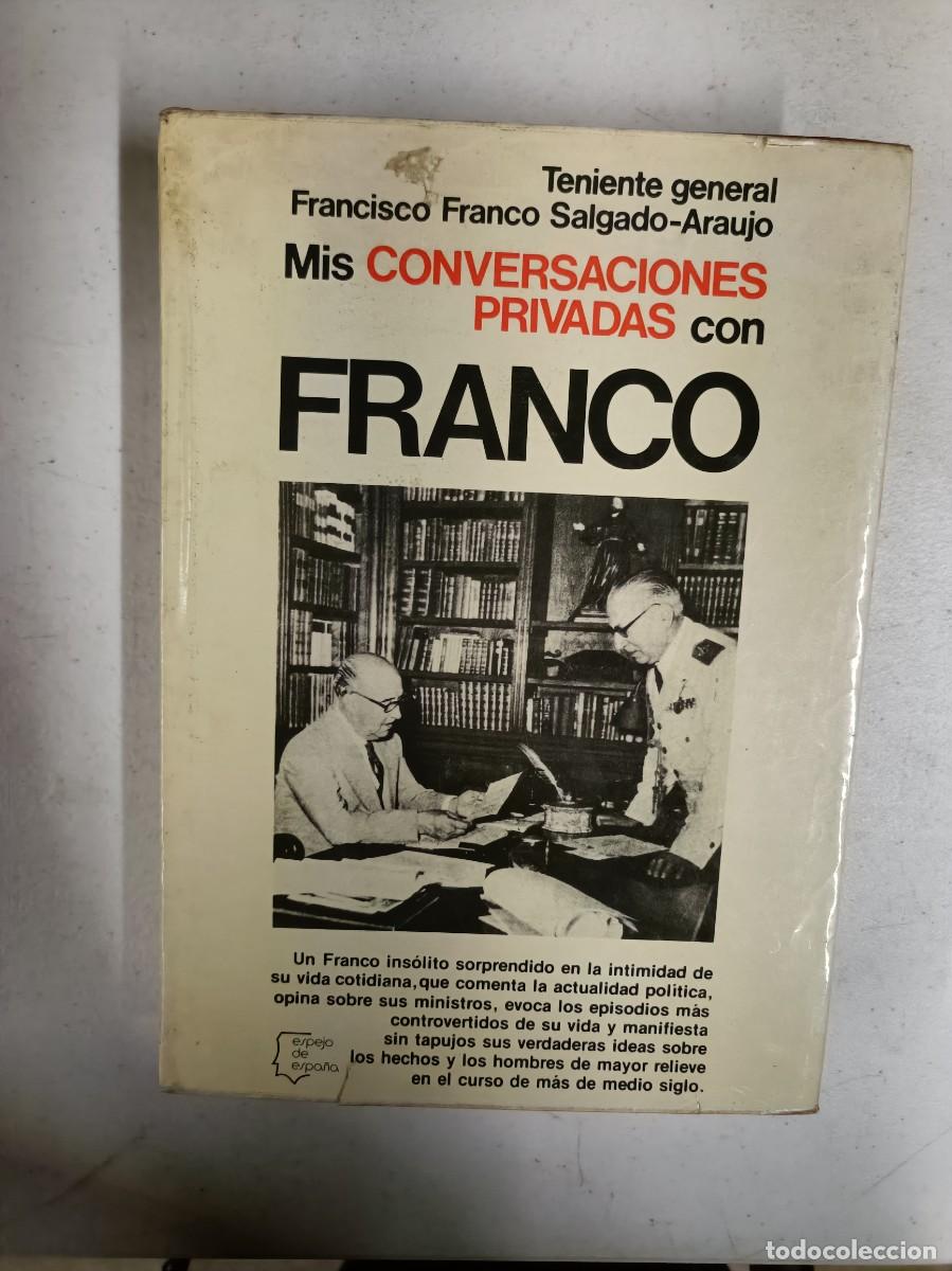 Libros de segunda mano: Libro mis conversaciones con franco - Foto 1