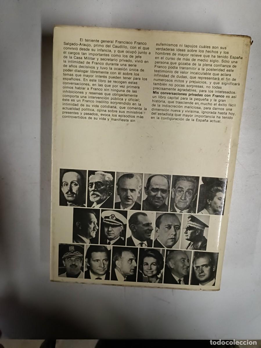 Libros de segunda mano: Libro mis conversaciones con franco - Foto 2