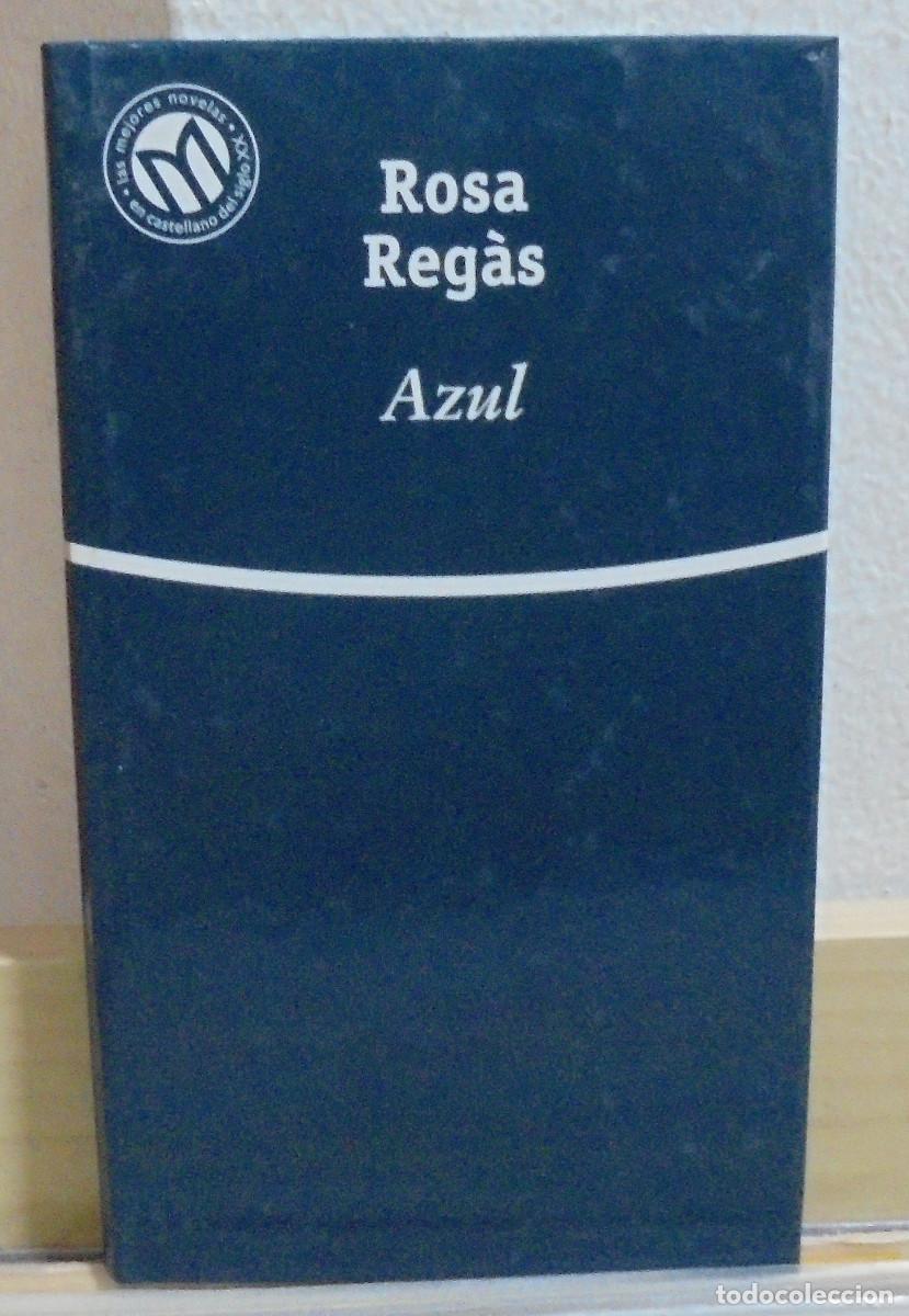 Libros de segunda mano: Azul. --- Rosa Regas - Foto 1