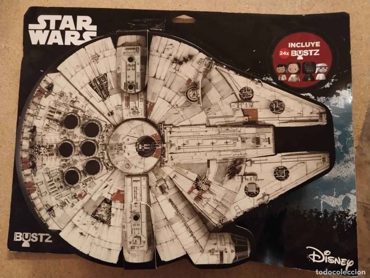 Libros de segunda mano: Juego Star Wars Bustz Carrefour - Foto 1