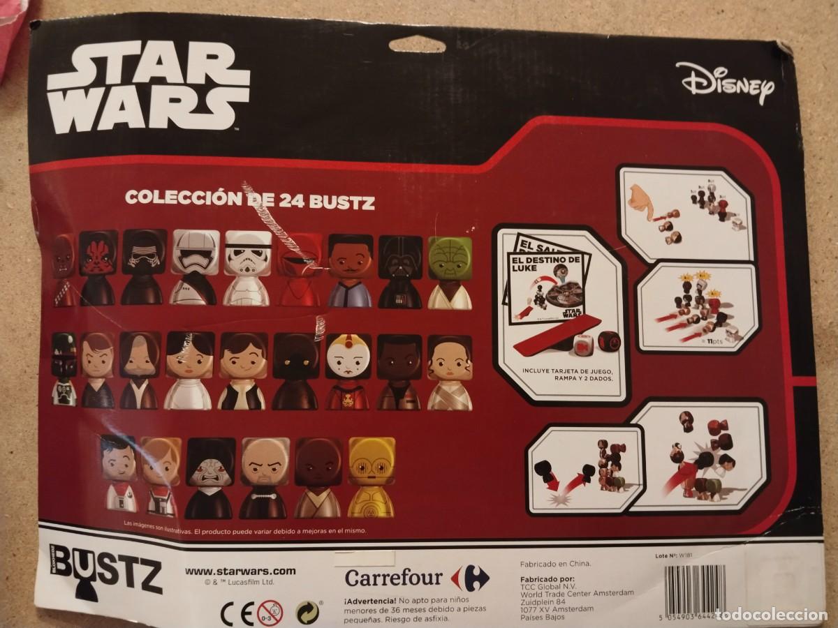 Libros de segunda mano: Juego Star Wars Bustz Carrefour - Foto 3