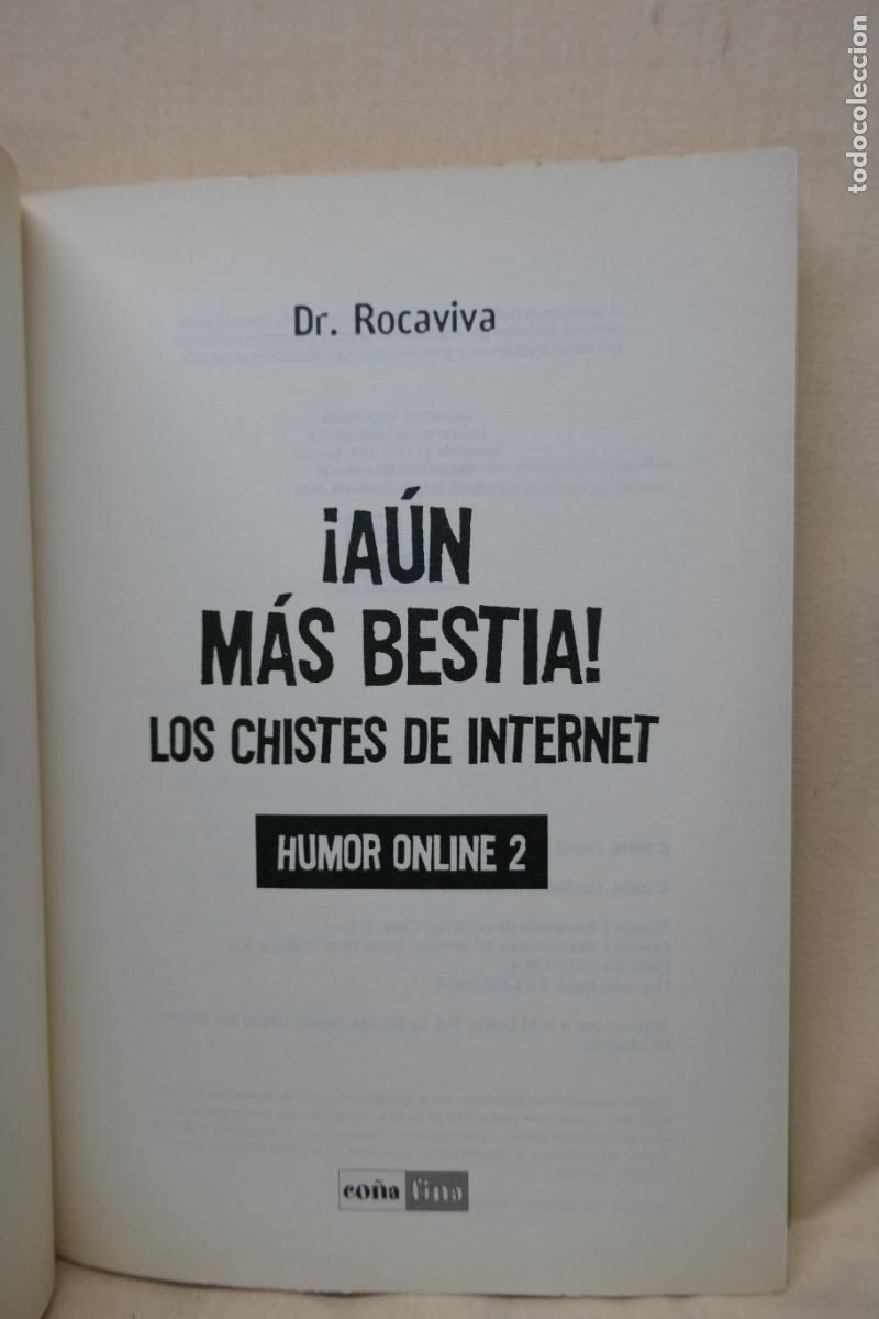Libros de segunda mano: AUN MAS BESTIA ! LOS CHISTES DE INTERNET - Foto 8