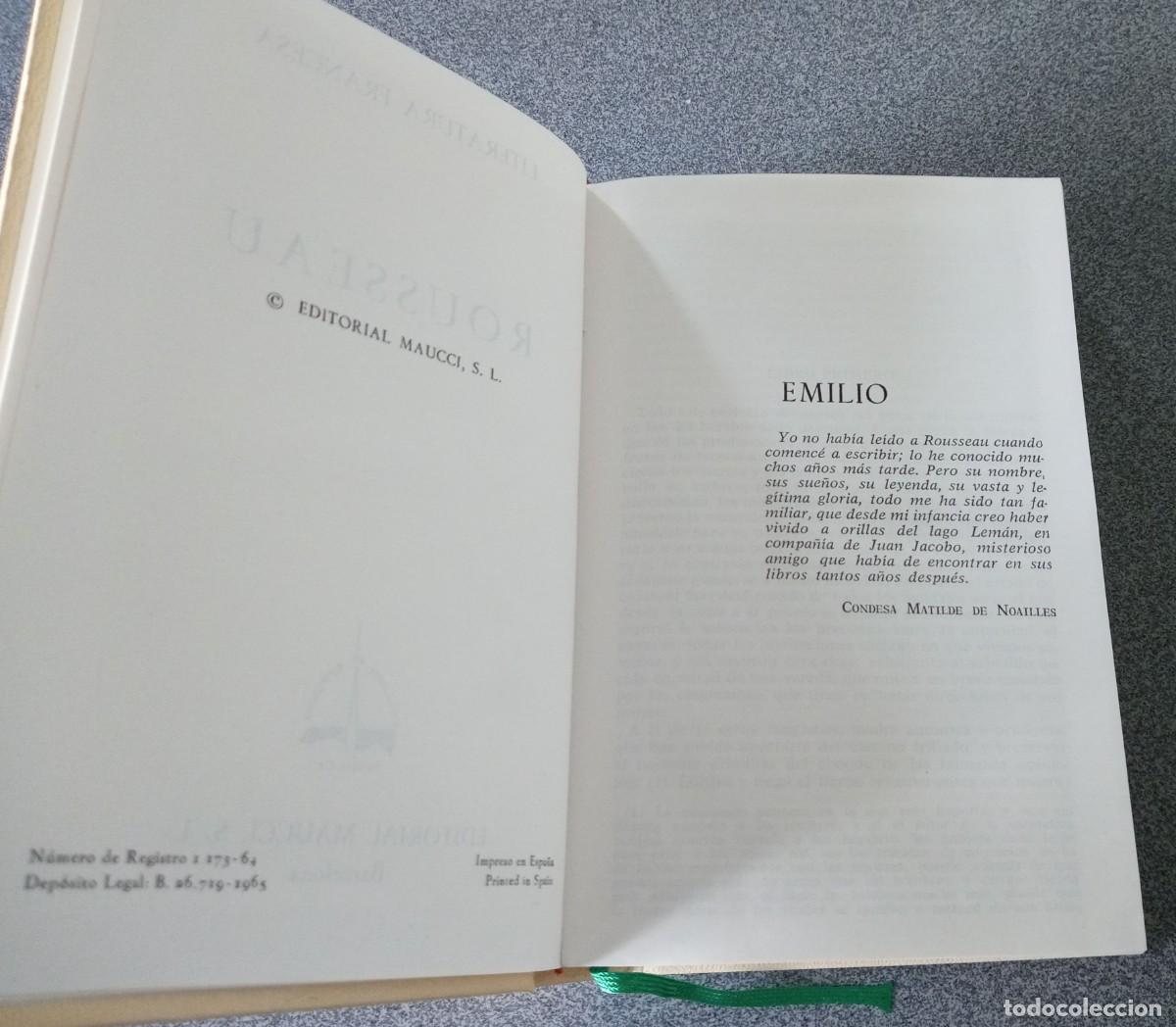 Libros de segunda mano: Rousseau Obras Estelares - Foto 4
