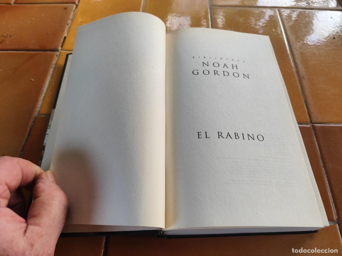 Libros de segunda mano: EL RABINO / NOAH GORDON / CJA 326 / EDICIONES B - Foto 5