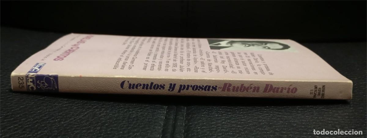 Libros de segunda mano: CUENTOS Y PROSAS - LIBRO - RUBEN DARIO - 1979 - Foto 3