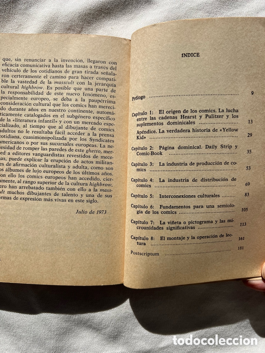 Libros de segunda mano: Libro &rdquo;El Lenguaje de los Comics&rdquo; (ed. 1973), Rom&aacute;n Gubern - Foto 5