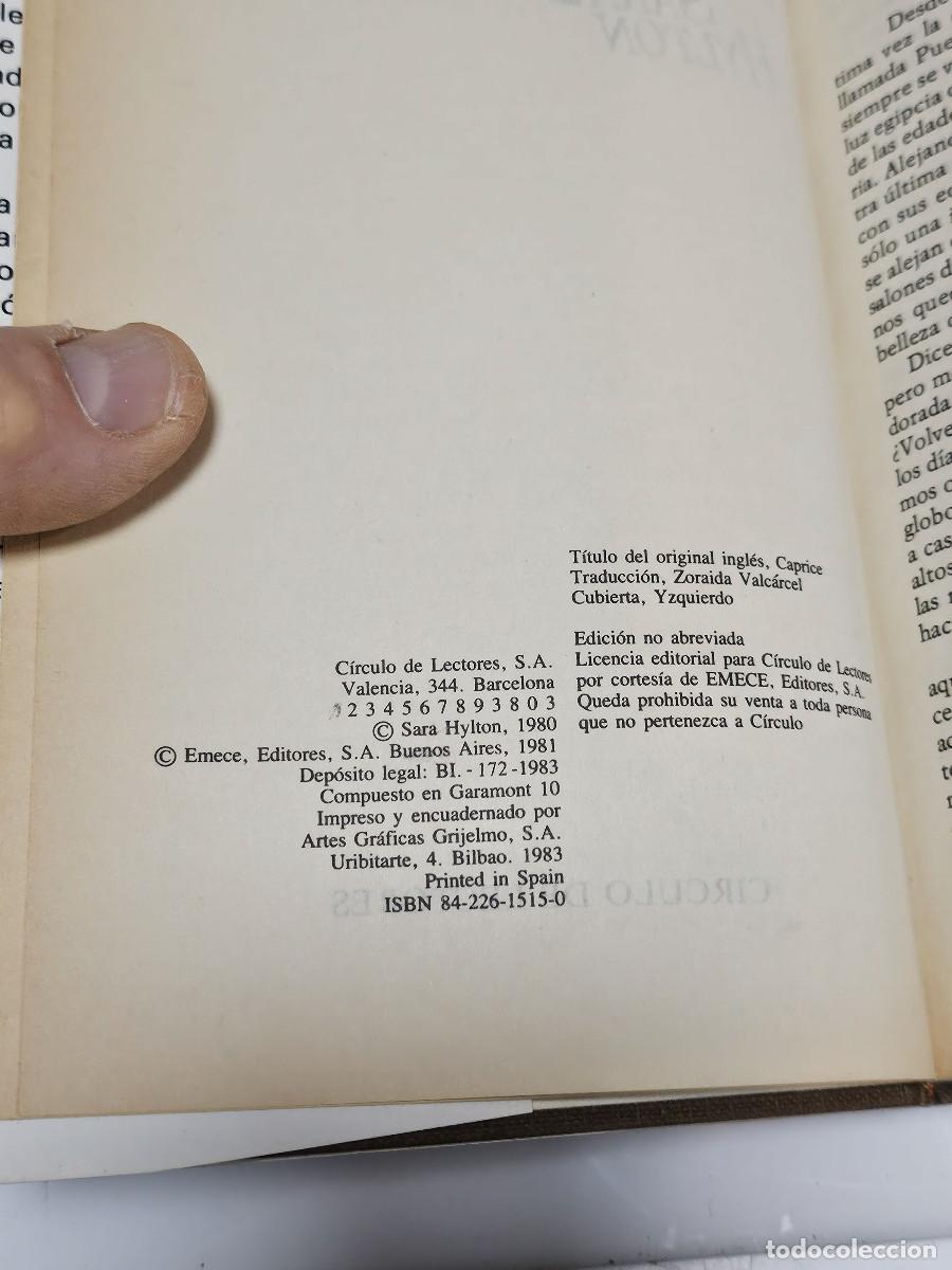 Libros de segunda mano: libro de biblioteca Caprice - Foto 5