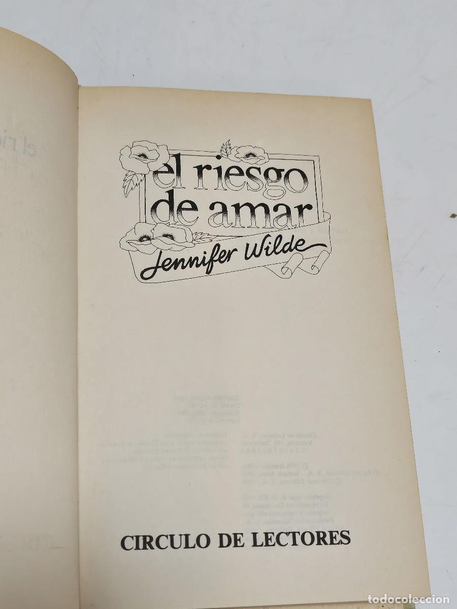 Libros de segunda mano: libro de biblioteca El Riesgo de Amar - Foto 4
