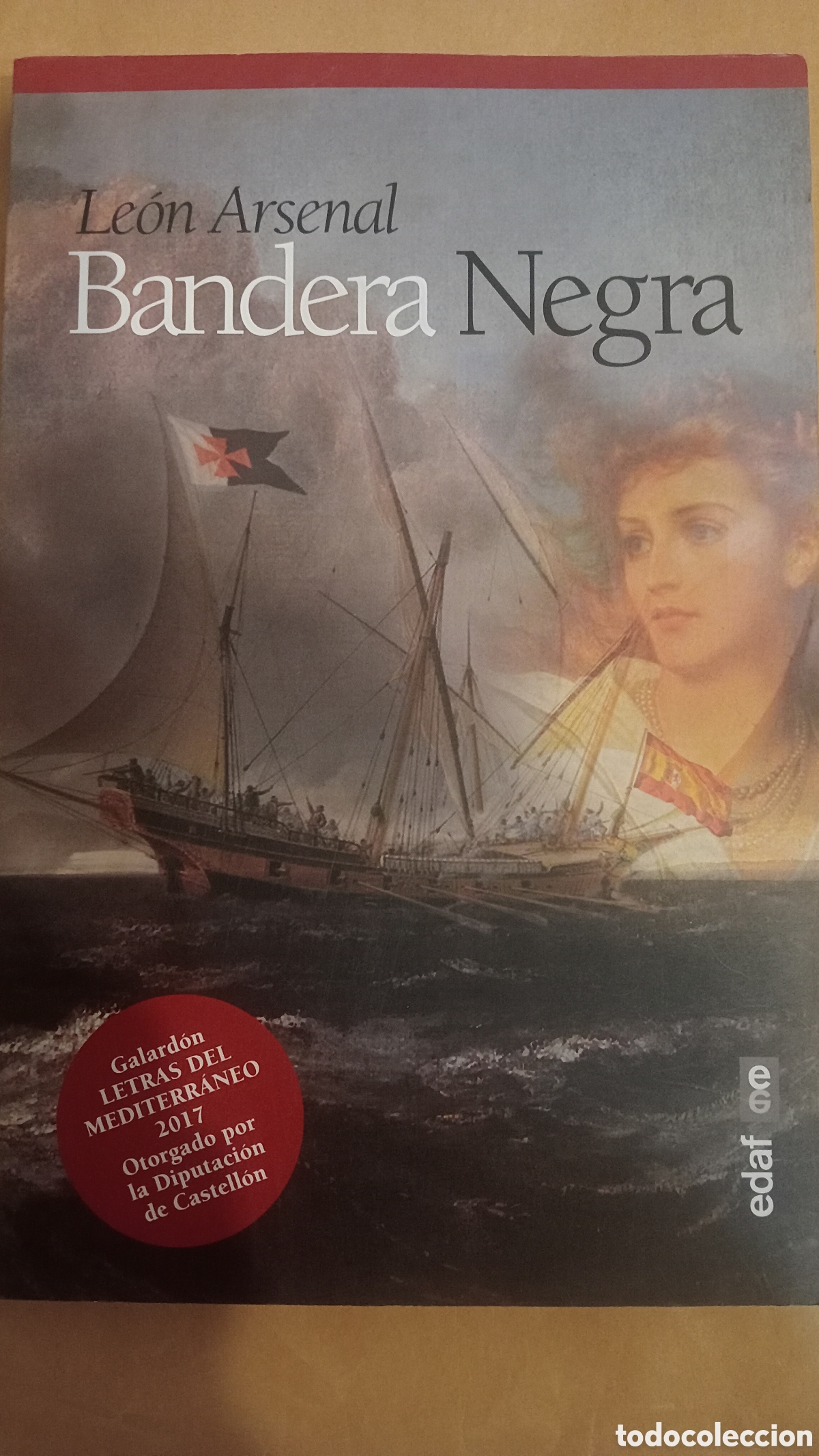 Libros de segunda mano: Bandera negra. Le&oacute;n Arsenal.