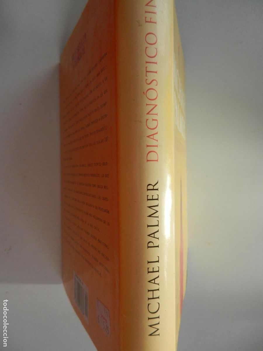 Libros de segunda mano: DIAGNOSTICO FINAL - MICHAEL PALMER - PLANETA 1998 - Foto 3
