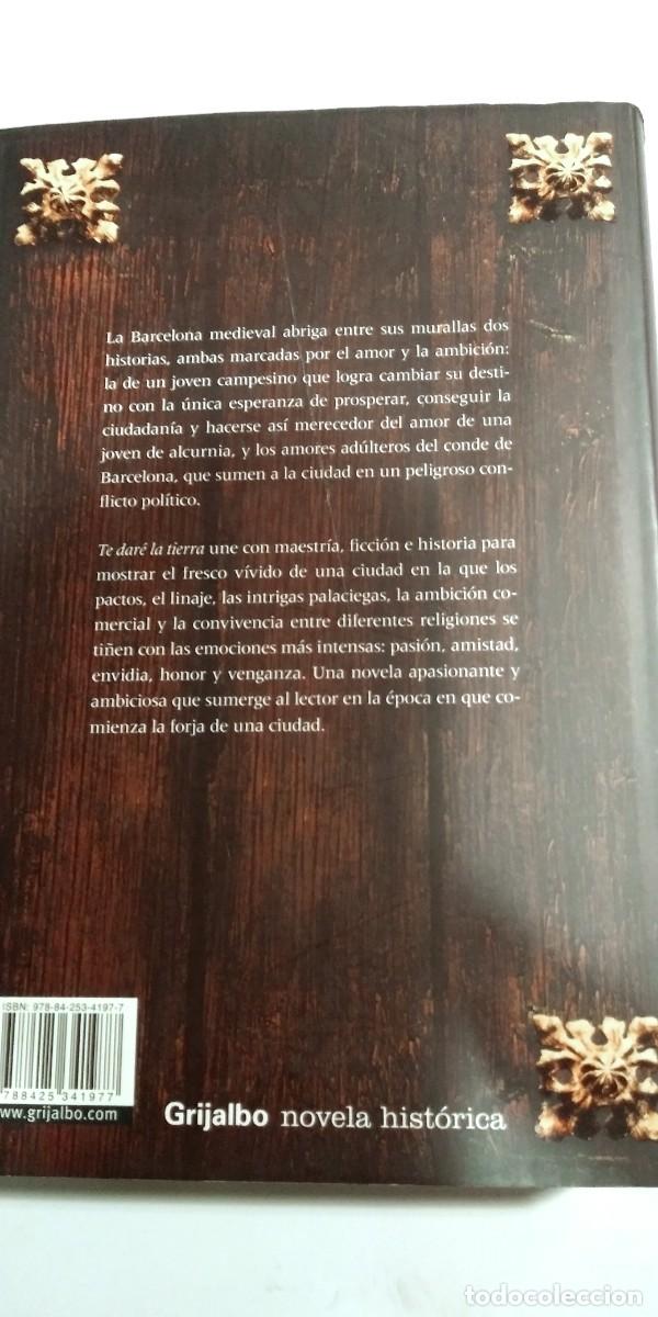 Libros de segunda mano: Te dar&eacute; la tierra Chufo Llorens - Foto 2