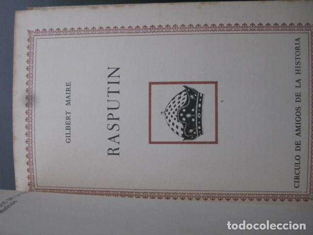 Libros de segunda mano: RASPUT&Iacute;N. - GILBERT MAIRE - Foto 3