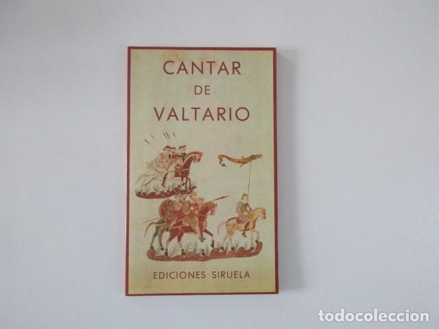 Libros de segunda mano: CANTAR DE VALTARIO - EDICIONES SIRUELA - Foto 1