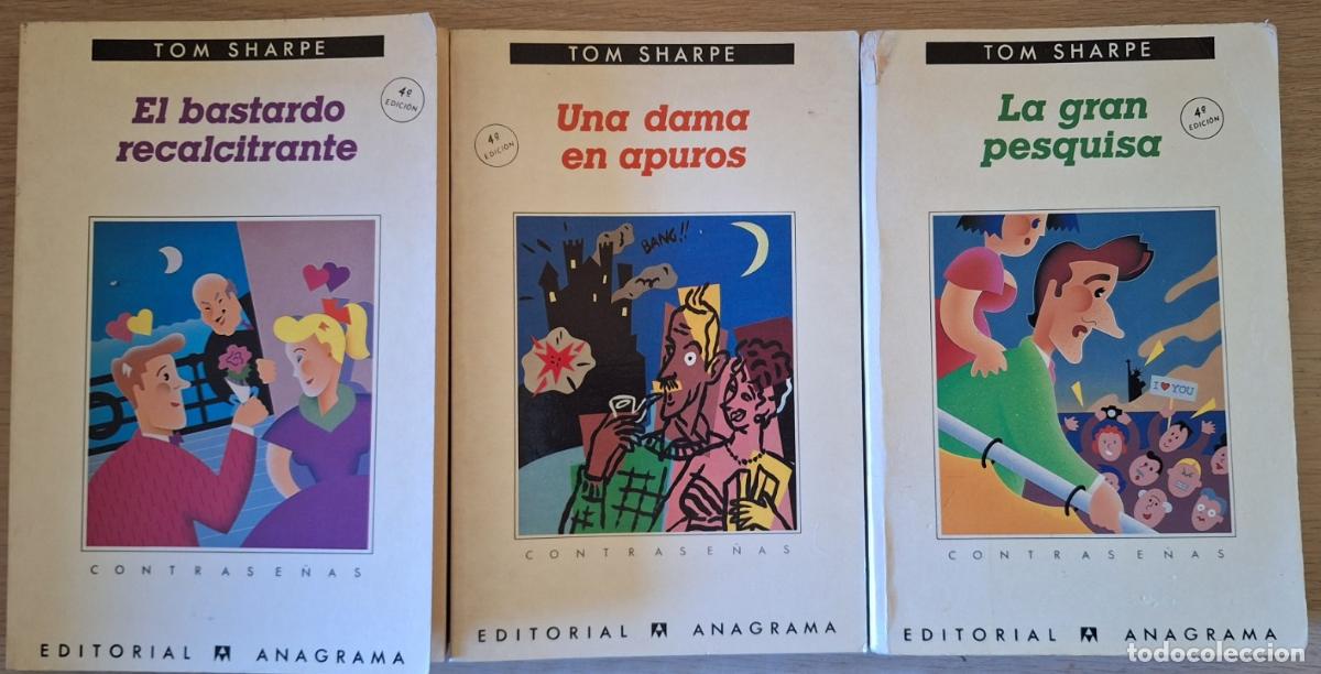 Livres d'occasion: EL BASTARDO RECLACITRANTE. UNA DAMA EN APUROS. LA GRAN PESQUISA. 3 LIBROS POR 5 EUROS. - SHARPE, Tom