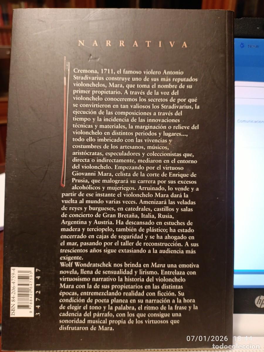 Libros de segunda mano: Mara. Wolf Wondrastschek - Foto 2