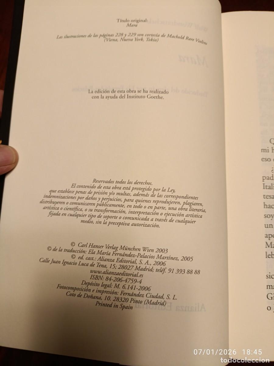 Libros de segunda mano: Mara. Wolf Wondrastschek - Foto 4