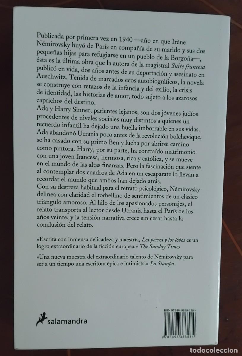 Libros de segunda mano: Ir&eacute;ne N&eacute;mirovsky LOS PERROS Y LOS LOBOS - Foto 7