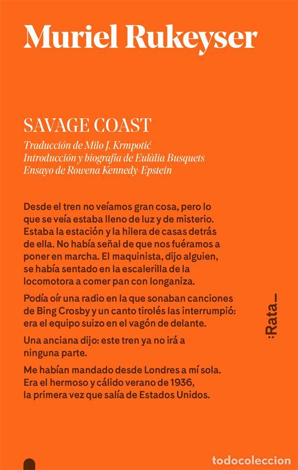 Libros de segunda mano: Savage Coast. - Muriel Rukeyser. - Foto 1