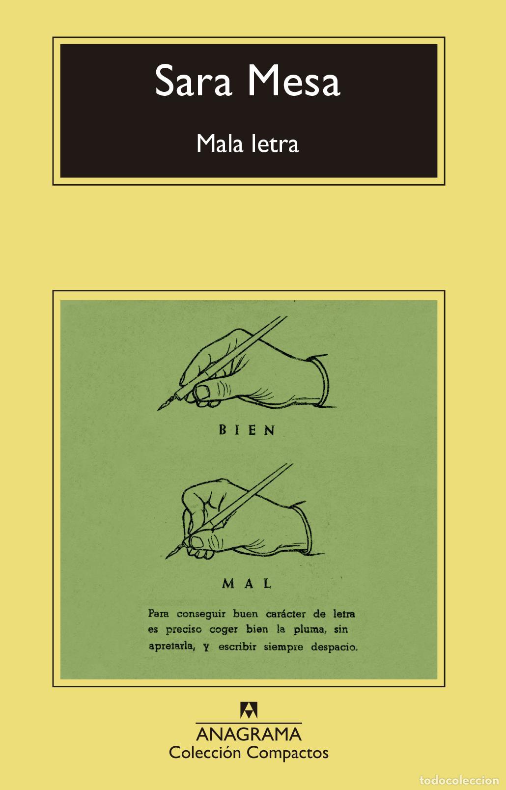 Libros de segunda mano: Mala letra. - Mesa, Sara. - Foto 1