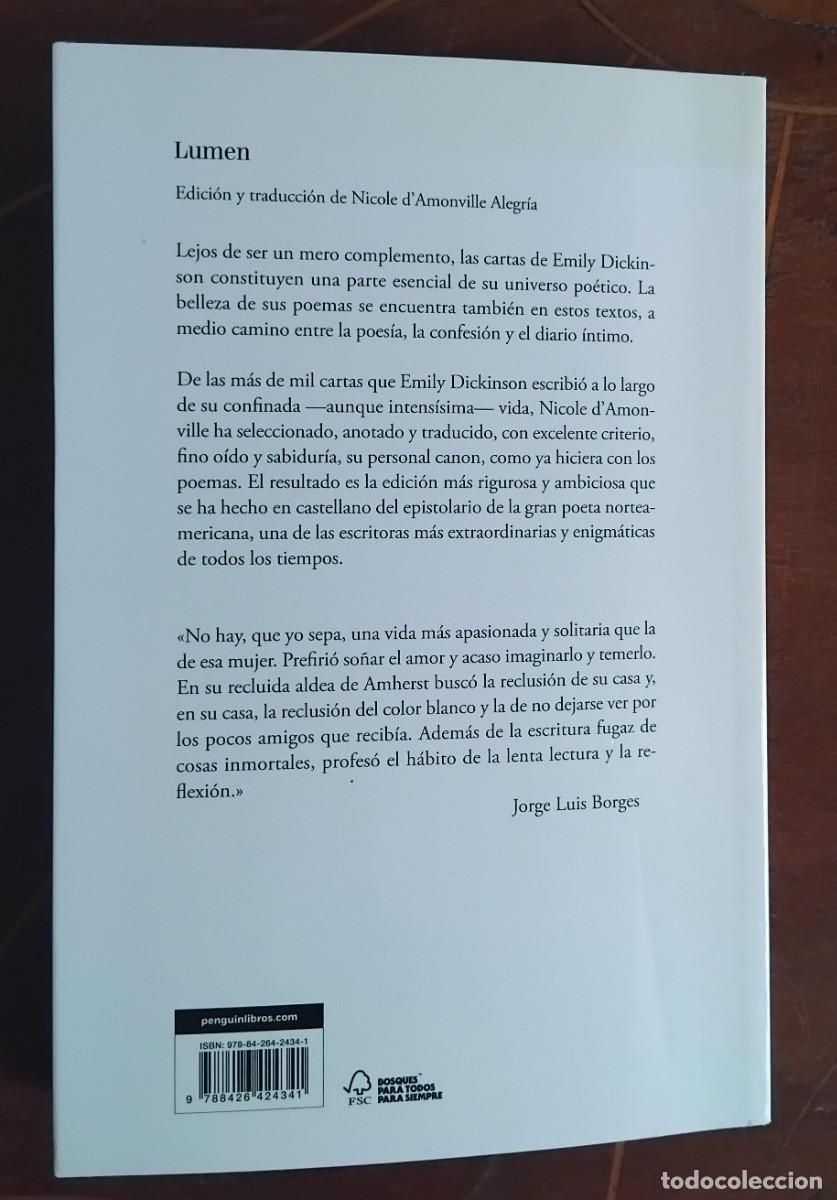Libros de segunda mano: Emily Dickinson CARTAS - Foto 6