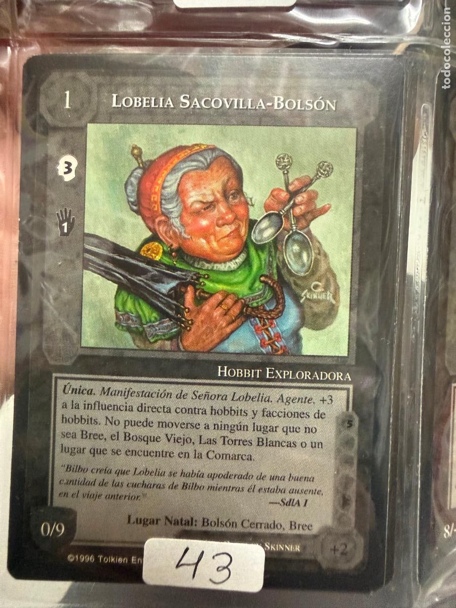 Livres d'occasion: LOBELIA SACOVILLA-BOLSON - EL SE&Ntilde;OR DE LOS ANILLOS