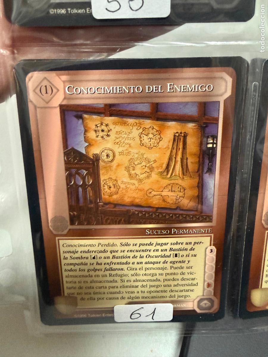 Libri di seconda mano: CONOCIMIENTO DEL ENEMIGO - EL SE&Ntilde;OR DE LOS ANILLOS