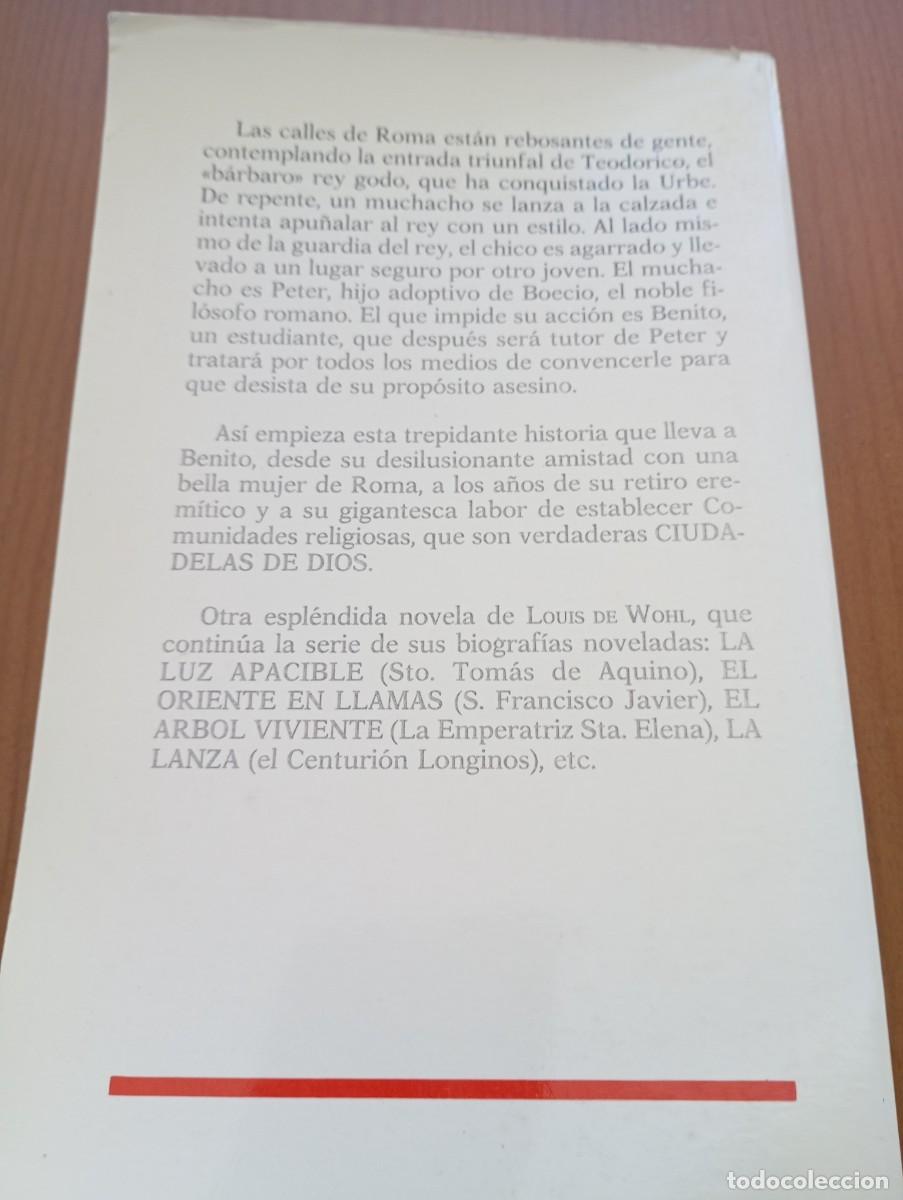 Libros de segunda mano: CIUDADELAS DE DIOS - LOUIS DE WOHL. EDICIONES PALABRA. - Foto 2