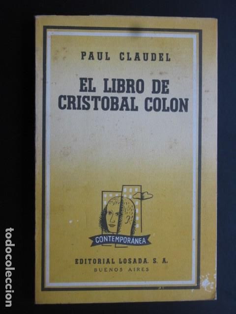 Libros de segunda mano: El Libro de Crist&oacute;bal Col&oacute;n - Paul Claudel - Foto 1