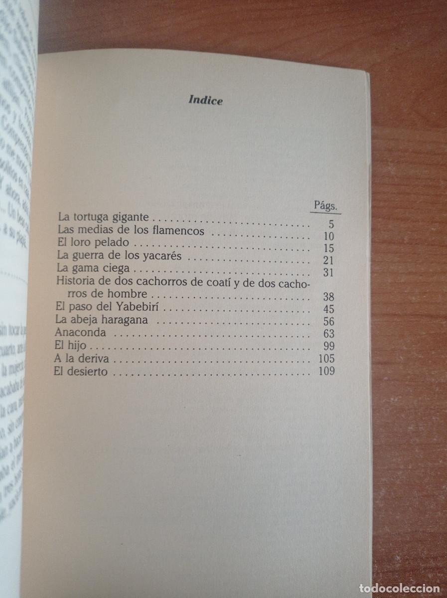 Libros de segunda mano: Cuentos de la Selva - Horacio Quiroga - Ed. Alborada - 1987 - Foto 3