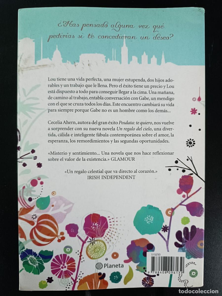 Libros de segunda mano: Un regalo del cielo Cecelia Ahern - Foto 2